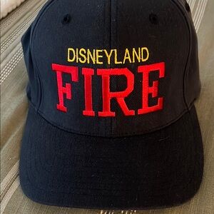 Disneyland Fire Black Cap